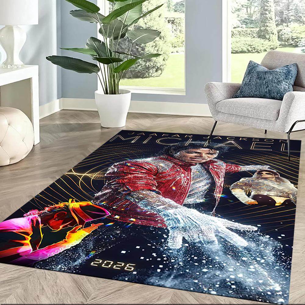 Michael Jackson 152 Carpet Design for Living Rooms Balcony Playrooms Bedrooms Anti-slip Rug Decorate Offices Birthday/Christmas Gift