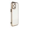 Hurtel Samsung A13 Gel Case Gold Frame - White