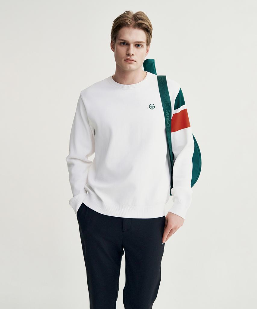 SERGIO TACCHINI M Flag Betterknit Crewneck Pullover