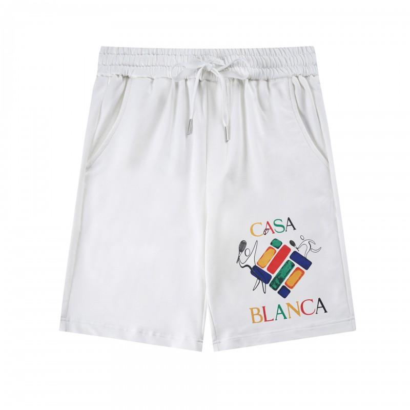 Casablanca Cartoon Print Loose Fit Shorts Teen Boys Casual Wear