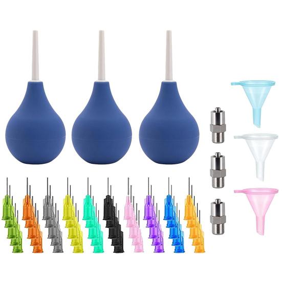 59/62/102 шт. гончарные инструменты с выдвижным трейлером, бутылка в ассортименте, сменная игла с тонким наконечником, разъем для воронки для наполнения, прецизионный аппликатор для глазури