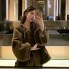 Стиль средневековья имитация норки короткое экологически чистый норковый пальто меховое пальто женское, осень и зима