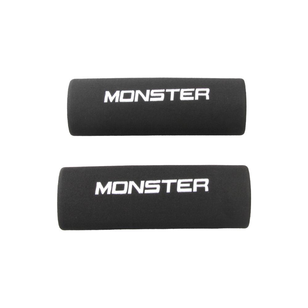 Custom Handlebar Grips for Ducati Monster: Anti-Slip, Sweat-Absorbing, Waterproof, Durable Sponge Design.