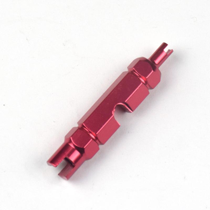Multifunctional Bike Valve Core Remover 1Pcs 3-in-1 Wrench Spanner Tool Portable for Student Cyclists Daily Bike Maintenance