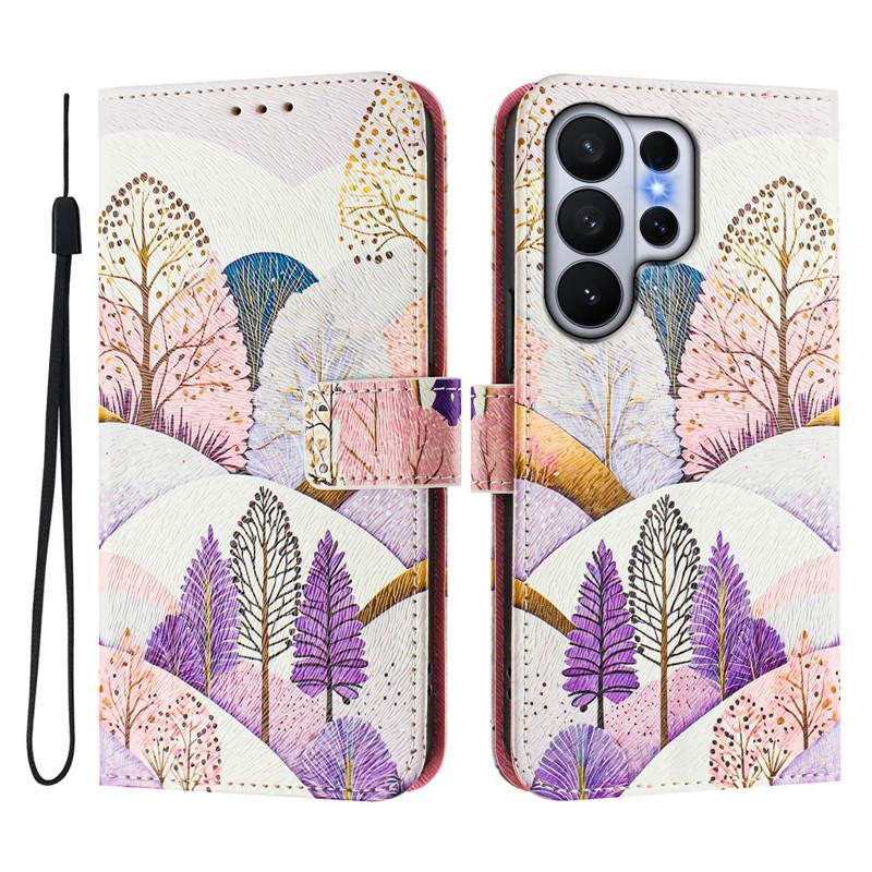 Роскошный кожаный чехол-книжка для Samsung Galaxy S26 Edge, чехол-книжка для Samsung S26 Pro Plus Ultra 5G, кошелек, сумки, чехлы с цветами