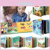 Новая Busy Qwz Монтессори Книга для Малышей Сделай Сам Познание Малышей Веселая Наклейка Тихая Книга Игрушки для Раннего Обучения Для Детей Подарки