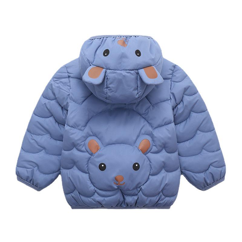 2025 Autumn/Winter Kids' Down Cotton Jacket: Short, Thickened Coat for Boys & Girls