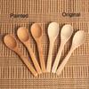 3 PCS DIY Soup Kitchen Jam Scoop Bamboo Spoon Wooden Cooking Utensil