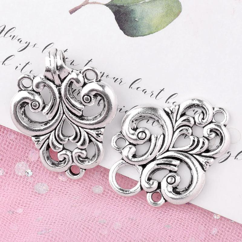 5 пар/упаковка Застежка Ретро Клипса для кардигана Застежка для одежды Сплав цинка DIY Вихревой цветок Застежка для кейпа/накидки Пуговица