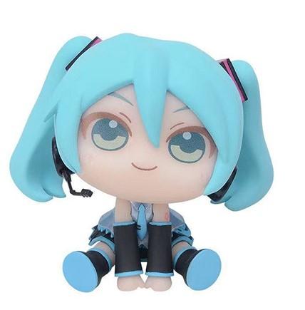 Кавайная Хацунэ Мику VOCALOID Фуфу Чиби Фигурка Мультяшная Кукла Настольное Украшение Фигурки Действия ПВХ Модели Аниме Коллекционные Предметы