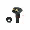 2PCS Dual Holes Adjustable Car Windshield Washer Nozzles Wiper Water Spray-Jet