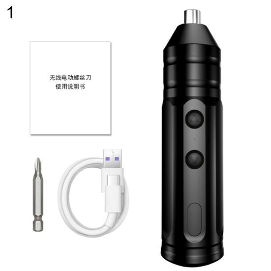 Набор электрических отверток с одним ключом, долговечный двигатель, высокоэффективная беспроводная отвертка с USB-аккумулятором, бытовая техника