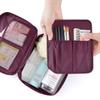 Large Capacity Makeup Bag with Cotton Pads, Perfect for Travel and Home Storage