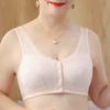 New Front Buckle Underwear Women's Lace Rimless Vest Large Size Bra