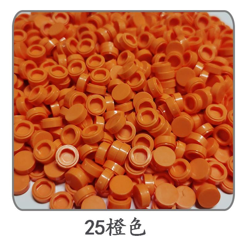 1000 шт./лот Плитка 1x1 Круглая 98138 Специальный Кирпичик MOC Строительный Блок Мелкие Частицы Кирпичики Детали Совместимые с 98138 LOGO Игрушки