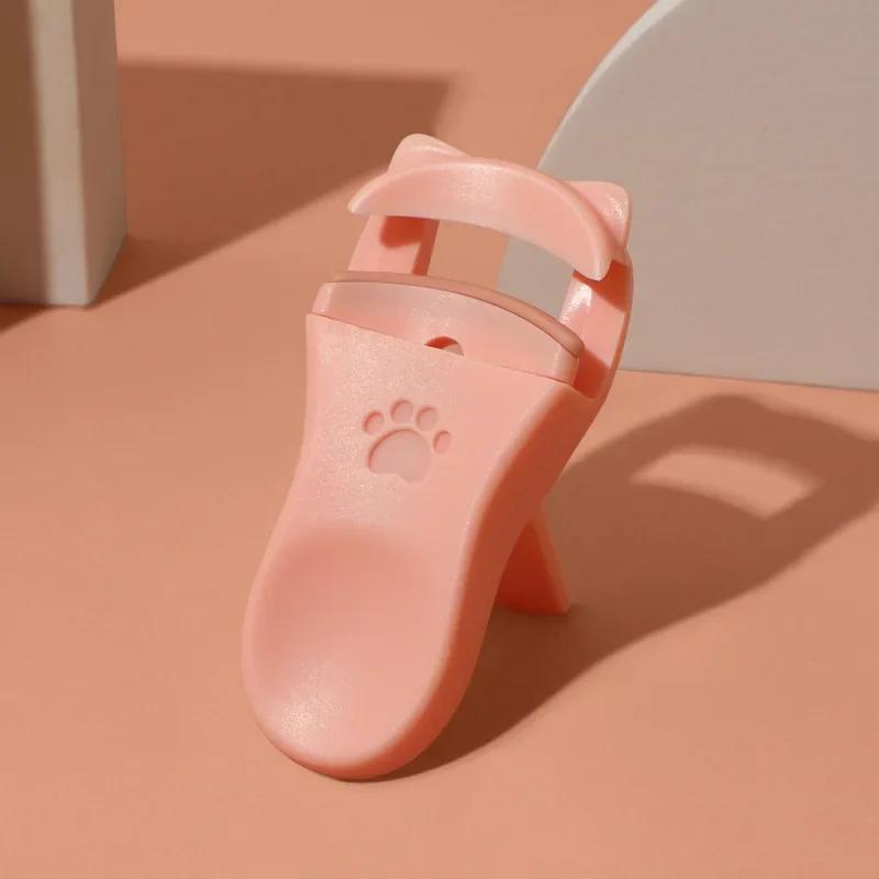 Щипцы для завивки ресниц с кошачьими когтями, милый дизайн, аксессуары, инструмент, подходит для всех форм ресниц, долговечный, профессиональный для женщин, макияж