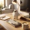 Забавная Крутая Статуэтка Кота 3D Печатная Милая Кошка в Солнечных Очках Фигурка Причудливый Котёнок Украшение для Рабочего Стола Подарки для Любителей Кошек