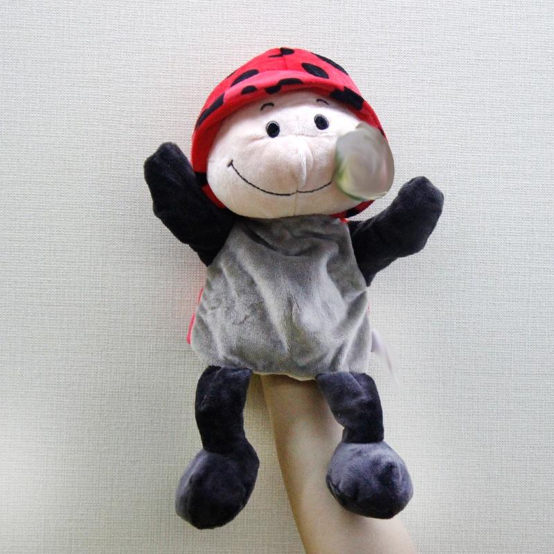 Interactive Animal Plush Toys Cartoon Hand Puppets For Early Learning