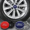 4pcs 60mm Car Styling Wheel Hub Center Caps Rim Cover Badge Emblem For Ford ST Focus Fiesta Ranger Mondeo Kuga Mustang Transit