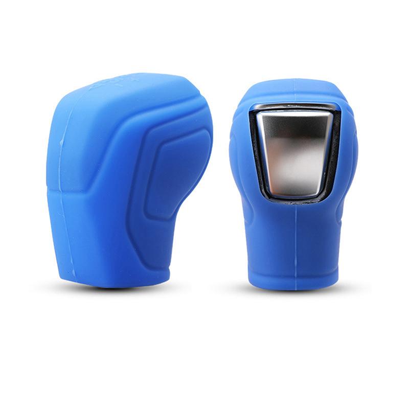 Автомобильный силиконовый чехол для ручки переключения передач для защиты головы переключения передач