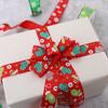 Ярды с бантом ручной работы, рождественские ленты из корсажа, подарочная коробка, упаковка, рождественская рождественская лента