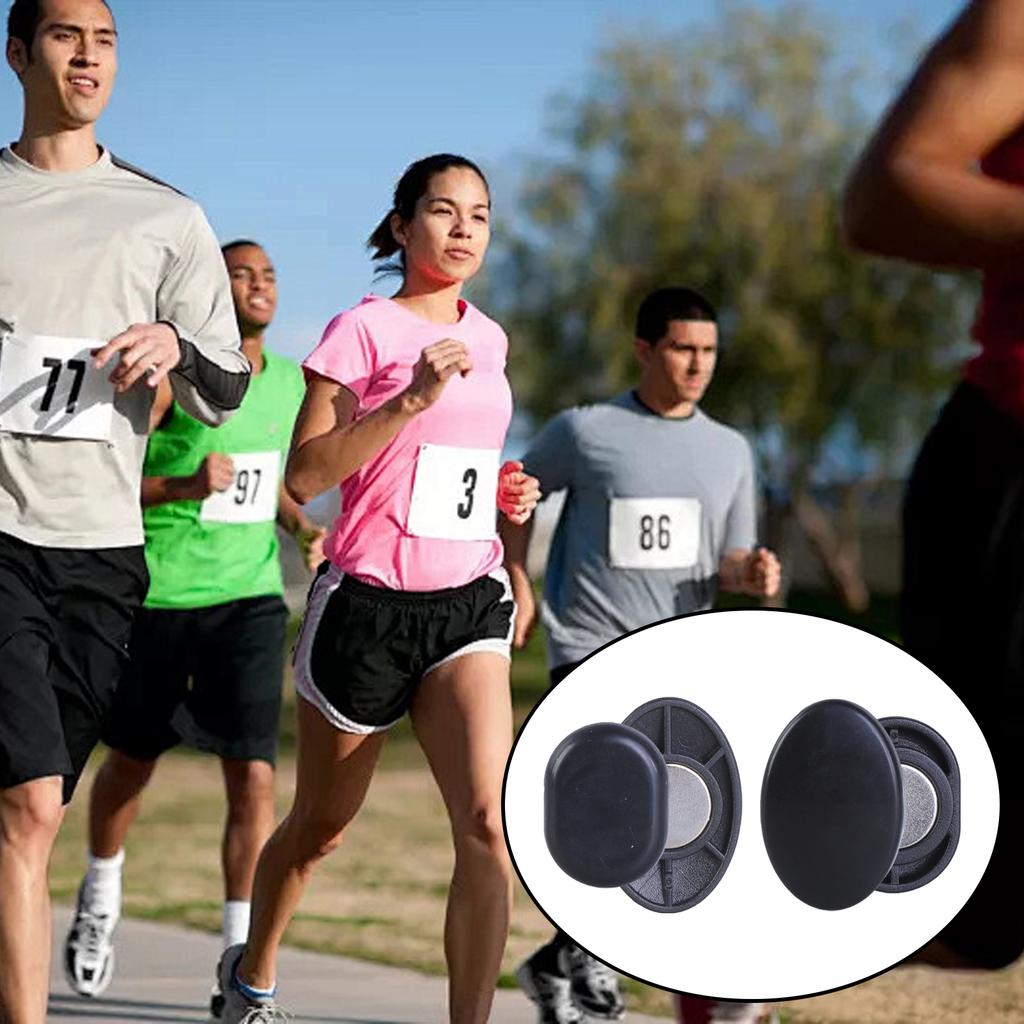 4 пары магнитных держателей для нагрудных номеров для марафона, зажим для нагрудного номера для бега, магнитный держатель для нагрудного номера для бега, фиксирующий зажим с пряжкой