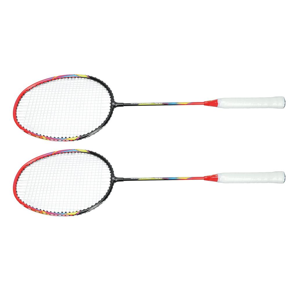 Badminton Racket Set Split Aluminum Alloy Badminton Racquets with Storage Bag for 2 Players Outdoor