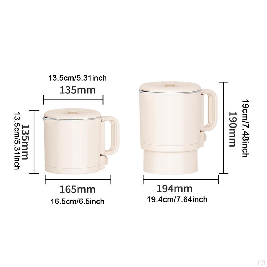 Foldable Travel Electric Kettle 800ml Coffee for Outdoor Hotel Office