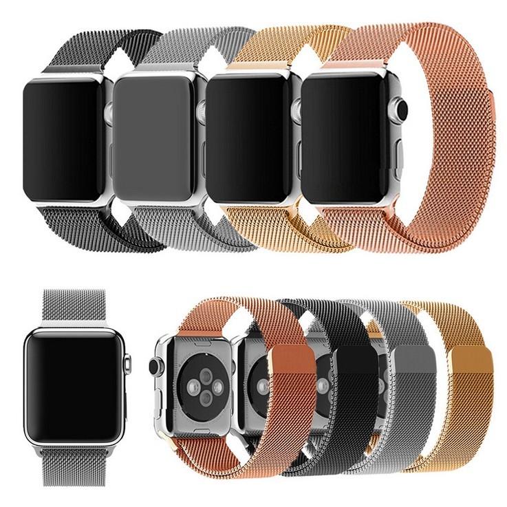 3D Магнитный Металлический Ремешок Для iWatch 38 мм 40 мм 41 мм С Бесшовной Магнитной Застежкой Для Офиса