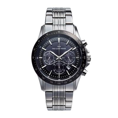 Часы Clock House Business Casual Solar Chronograph Black Men's MBC1003-BK2A