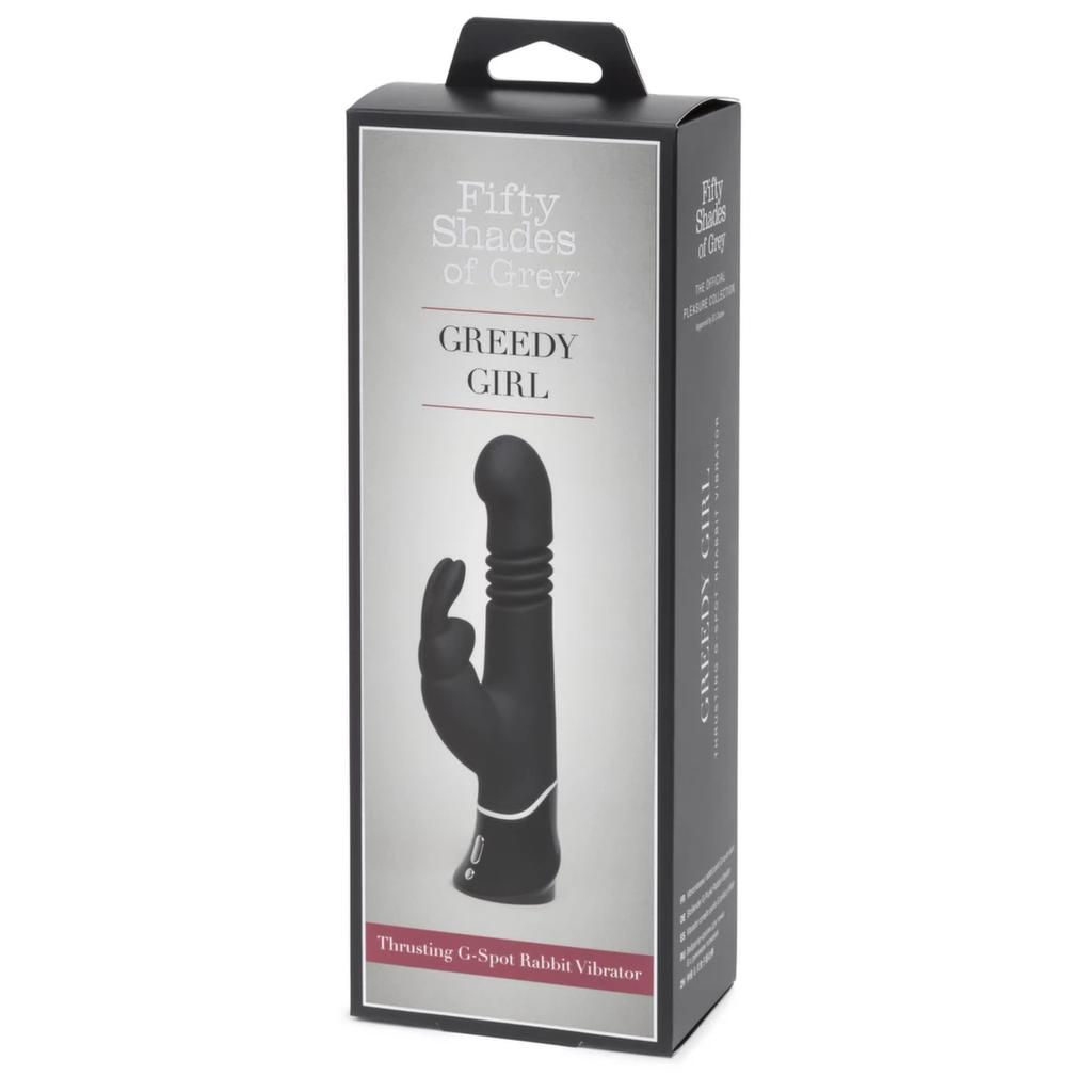 Pulse vibrator - Fifty Shades of Gray Greedy Girl Thrusting G-Spot Rabbit Vibrator