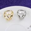 Multifunctional Three-Ring Scarves Buckle Zinc Zinc Alloy  Romantic   Weddings