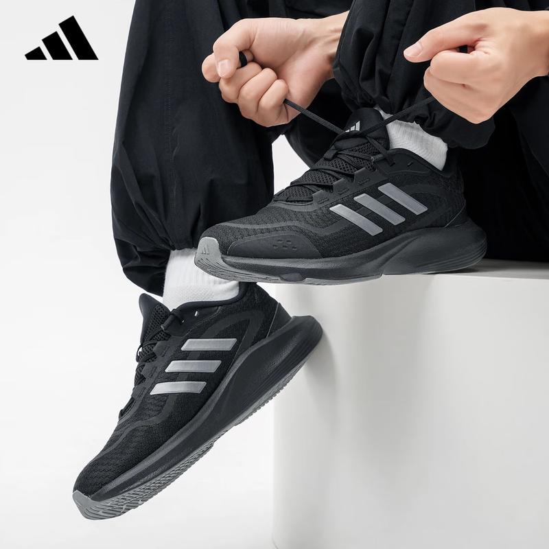 adidas Мужские легкие кроссовки Black Warrior для бега и повседневной носки