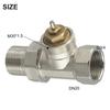 Саморегулирующийся клапан из латуни Термостатический клапан Регулировка температуры окружающей среды Материал латунь Энергосберегающий Резьба M30x1.5 мм
