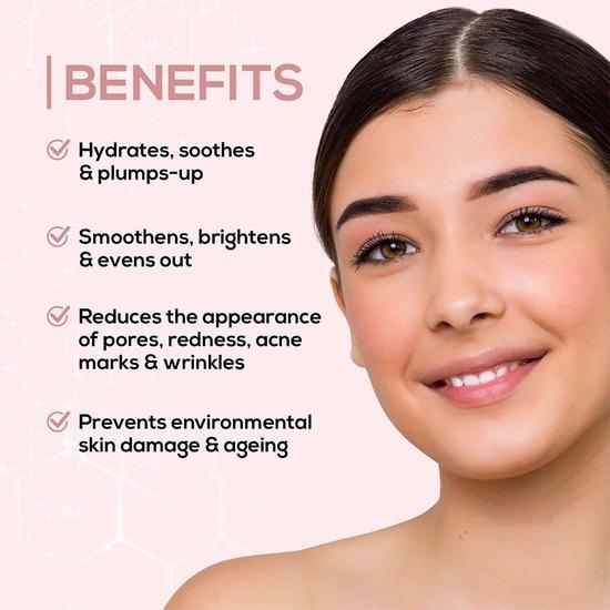 RENEE Rice Water & 3% Niacinamide Face Toner, Hydrates & Helps To Smoothen, Brightens & Evens Out Skin, Enriched with Coconut Water, Oatmeal,135ML