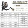 SHADDOCK Spinning Reel, Sea Fishing, 3000, Long-distance Casting Reel, Bass, Sea Bass, Jigging, Perfect for Beginners, All Metal, 12BB, 5.2:1, Shock