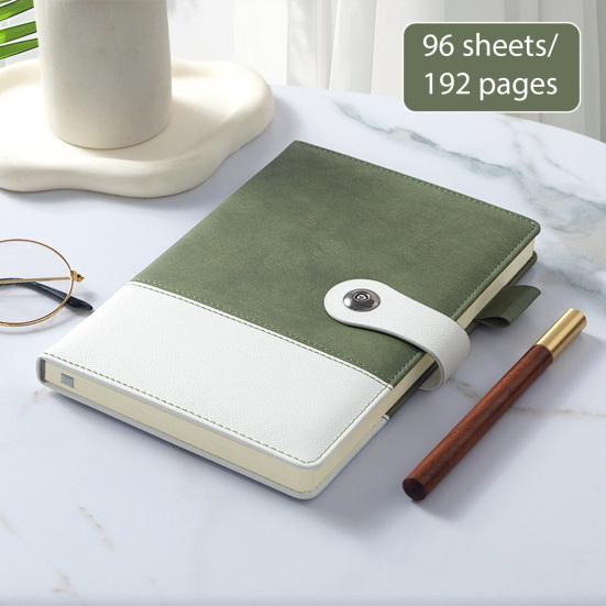 Блокнот А5 представительского класса Блокнот из плотной бумаги с обложкой из искусственной кожи 192 страницы Личный дневник Блокнот для деловых встреч