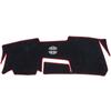 Anti Slips Dash Mat Fit For Mazda CX-30 2019-2021 Left Hand Drive Felt Fabric Dashmat Dashboard Cover Red Trim