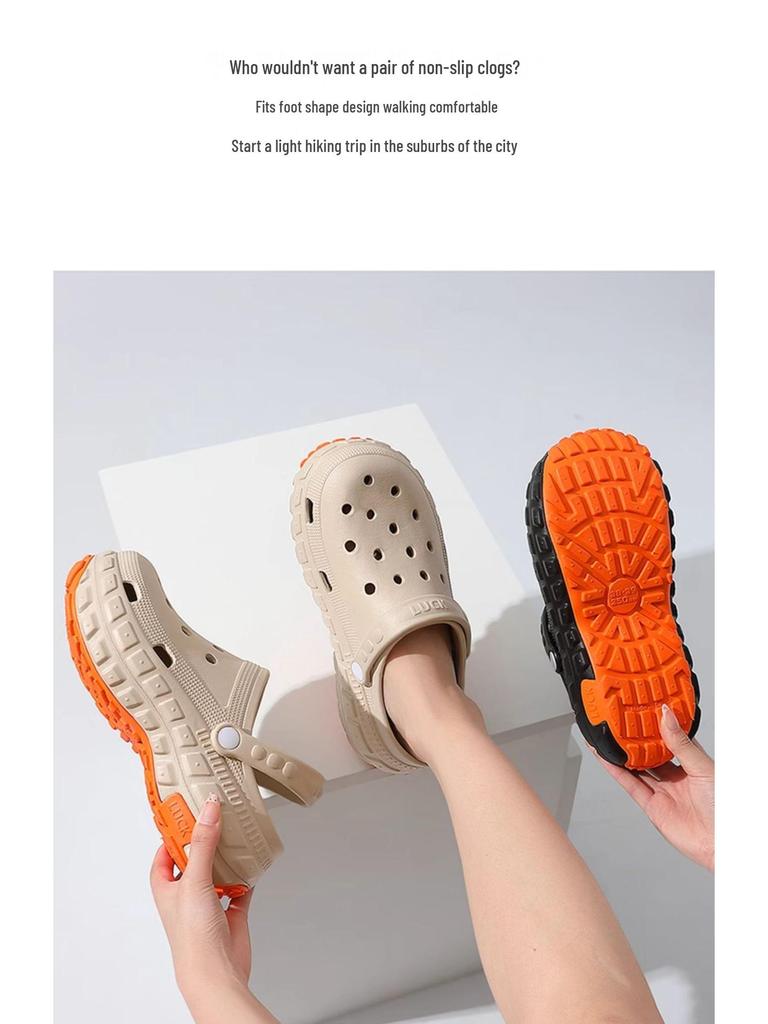 Мужские медицинские тапочки с нескользящей подошвой и поддержкой свода стопы, размеры 36-44, удобные для улицы и операционных.