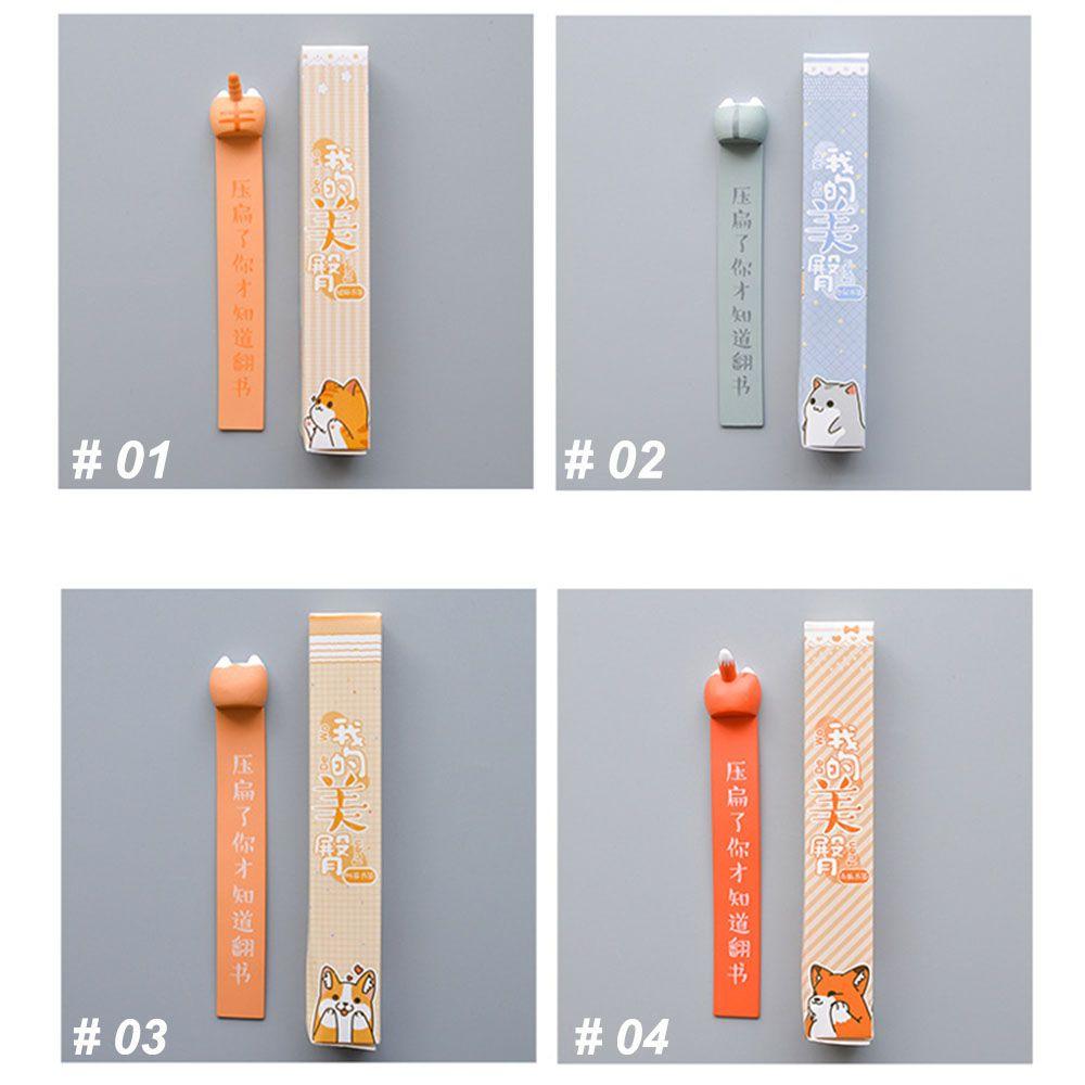 1PC Gift Dog DIY School Supplies Book Markers Cartoon Animal Style Ass Bookmarks