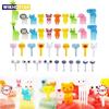 Children Snackc Food Fruit Forks Lunch Accessories Party Decor Cute Mini Animal Cartoon Food Picks Lunch Box Divider