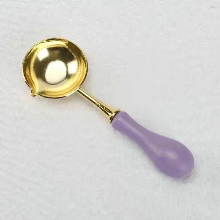 Печь для сургуча с ложкой и силиконовым ковриком-подставкой для печатей