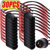 Automotive Accessory Light T5 T10 W5W Bulb Socket LED Adapter Connector for Car and Motorcycle Instrument Panel Lights