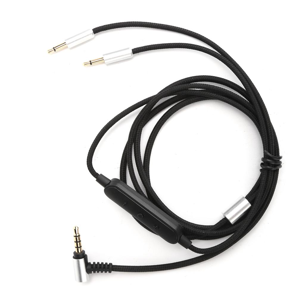 Headphone Cable with Wire Control Fit for Sennheiser HD202 HD497 HD447 HD212 Pro EH250 EH350