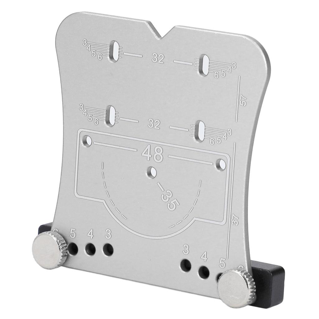 35mm Hinge Hole Opener Aluminum Alloy Quick Positioning Hinge Drilling   Locator and Drill Bit Set