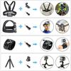 Universal Action Camera Accessories Set for GoPro, DJI Osmo, Xiaomi Yi: Perfect for Cycling & Diving