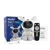Проекционная лампа Bunny Moon Galaxy Projector Light, светодиодный ночник с дистанционным управлением для спальни, прикроватной тумбочки, вечеринки, рождественского подарка
