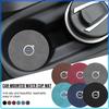Car leather Water Coaster Non-Slip Mat Car Bottle Holder Insert Pad For Volvo XC60 XC90 S60 S80 S40 V40 V60 V70 V50 XC70