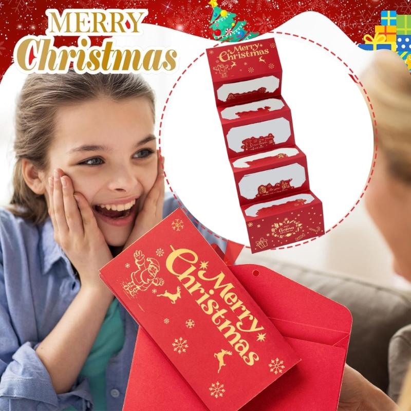 Recyclable Holiday Cash Owner Additional Thick Cardstock Envelope Exemplary For Christmas Decorations Gift Offering Creative Tailoring