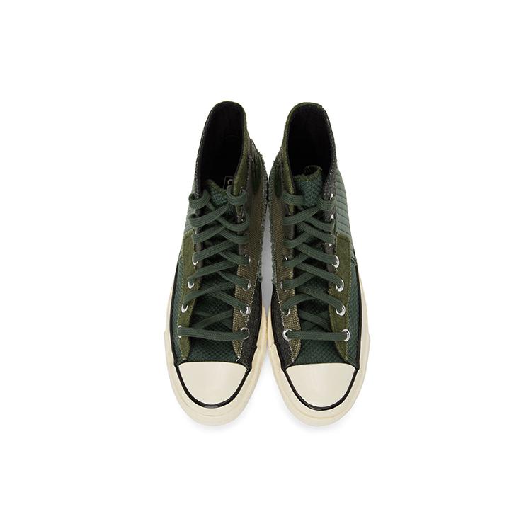 Converse Chuck 70 Hi 'Mono Patchwork - Black Forest' 167138C
